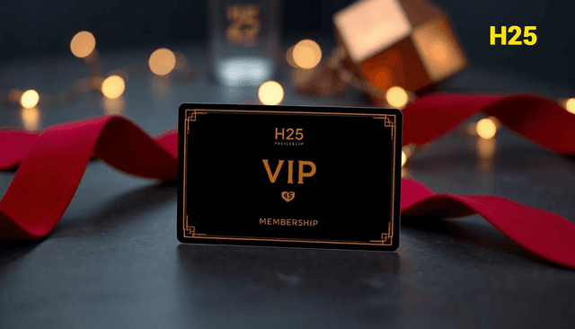 H25 VIP โปรแกรมสุดพิเศษ ยิ่งเล่น ยิ่งได้สิทธิเหนือใคร